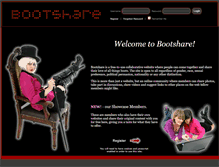 Tablet Screenshot of bootshare.com